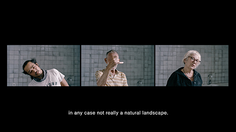 Sadhyo Niederberger, Was wir sehen, blickt uns an, 2020, Videostill