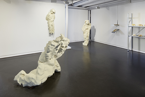 Ausstellungsansicht, Obergeschoss im Trudelhaus Baden