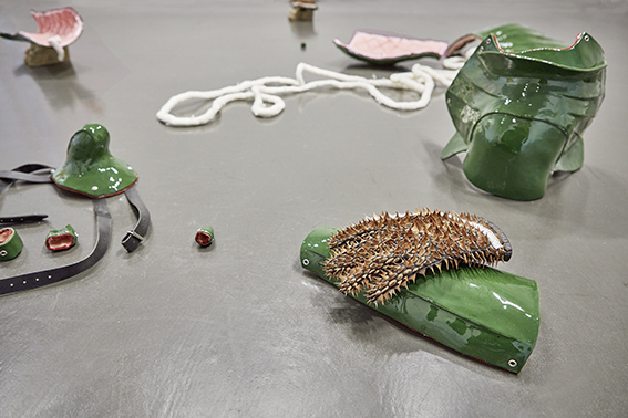 Ausstellungsansicht, Mittelgeschoss im Trudelhaus Baden 