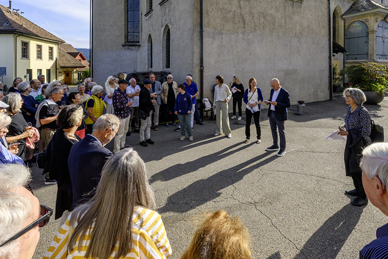 Begrüssung Vernissage