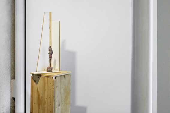 Ausstellungsansicht, Mittelgeschoss im Trudelhaus Baden 