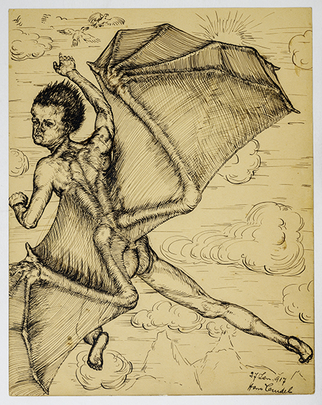 Hans Trudel, Knabe mit Flügeln, 1917, Bild: René Rötheli 