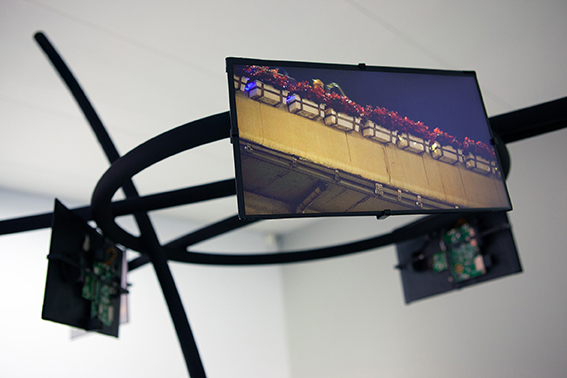 «Fontana die Trevi», Videoskulptur von Marianne Halter und Mario Marchisella, 2023, Ausschnitt