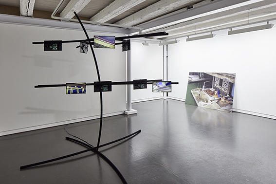 Ausstellungsansicht, Obergeschoss im Trudelhaus Baden
Marianne Halter und Mario Marchisella, Fontana di Trevi