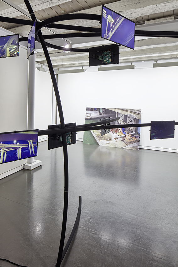 Ausstellungsansicht, Obergeschoss im Trudelhaus Baden
Marianne Halter und Mario Marchisella, Fontana di Trevi