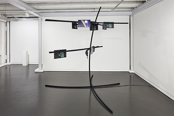 Ausstellungsansicht, Obergeschoss im Trudelhaus Baden
Marianne Halter und Mario Marchisella, Fontana di Trevi