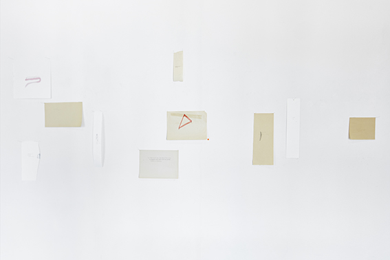 Ausstellungsansicht, Gang Obergeschoss im Trudelhaus Baden 
Renata Bünter