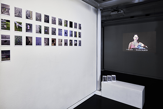 Ausstellungsansicht, Obergeschoss im Trudelhaus Baden
